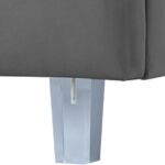Rainbow Velvet Upholstered Bed