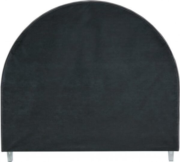 Rainbow Velvet Upholstered Bed