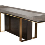 Rectangular table w/2 extensions