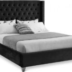 Aiden Velvet Upholstered Bed