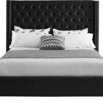 Aiden Velvet Upholstered Bed