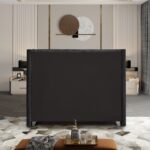 Aiden Velvet Upholstered Bed