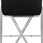 Xavier Velvet Upholstered Counter Stool