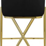 Xavier Velvet Upholstered Counter Stool