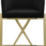 Xavier Velvet Upholstered Counter Stool