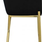 Xavier Velvet Upholstered Counter Stool