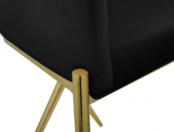 Xavier Velvet Upholstered Counter Stool