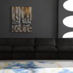 Cozy 156" Velvet Upholstered Overstuffed Fiber Filled Comfort Comfort 4pc. Armless Modular Sofa