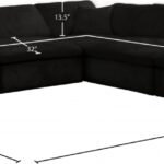Cozy 118" Velvet Upholstered Overstuffed Fiber Filled Comfort Comfort 5pc. Modular Sectional