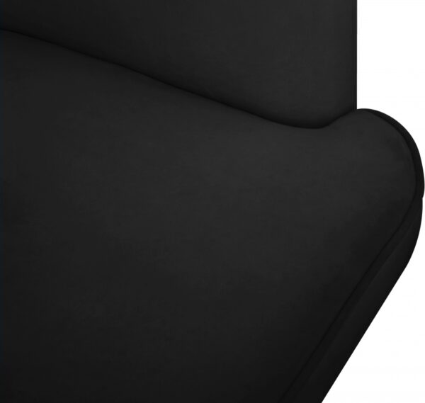 Rays Velvet Upholstered Accent Chair