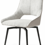 1239 Swivel Dining Chair Beige/Brown