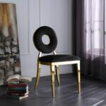 Carousel Velvet Upholstered Dining Chair
