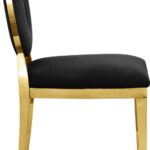 Carousel Velvet Upholstered Dining Chair