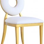 Carousel Vegan Leather Upholstered Dining Chair