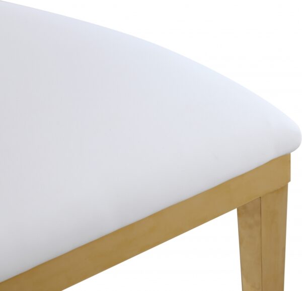 Carousel Vegan Leather Upholstered Dining Chair