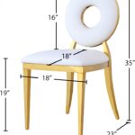 Carousel Vegan Leather Upholstered Dining Chair