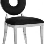 Carousel Velvet Upholstered Dining Chair