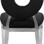Carousel Velvet Upholstered Dining Chair