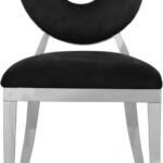 Carousel Velvet Upholstered Dining Chair