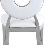 Carousel Vegan Leather Upholstered Dining Chair