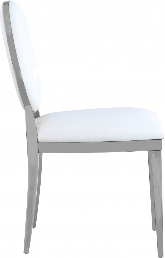 Carousel Vegan Leather Upholstered Dining Chair
