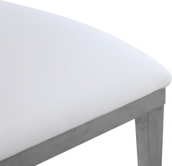 Carousel Vegan Leather Upholstered Dining Chair