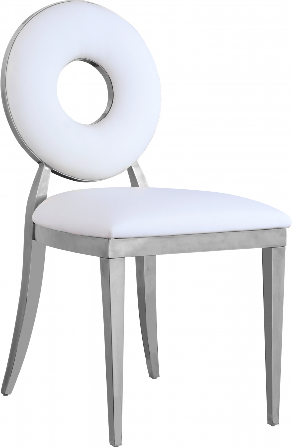 Carousel Vegan Leather Upholstered Dining Chair