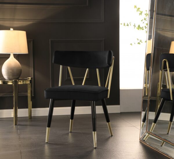 Rheingold Velvet Upholstered Dining Chair