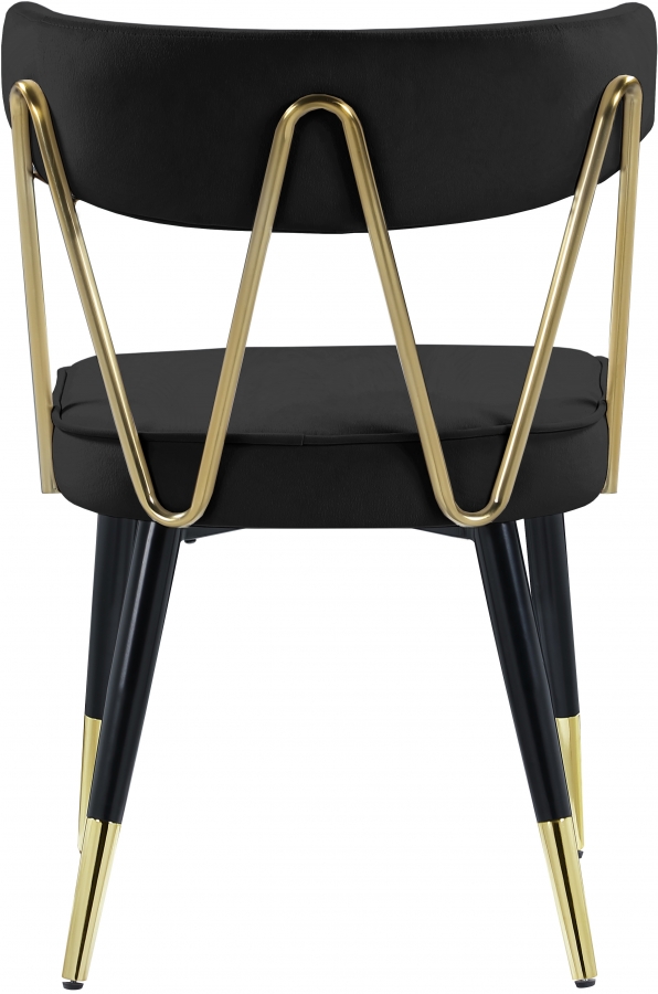 Rheingold Velvet Upholstered Dining Chair
