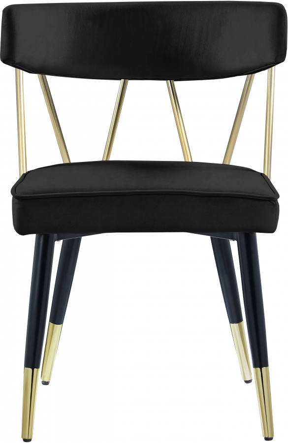 Rheingold Velvet Upholstered Dining Chair