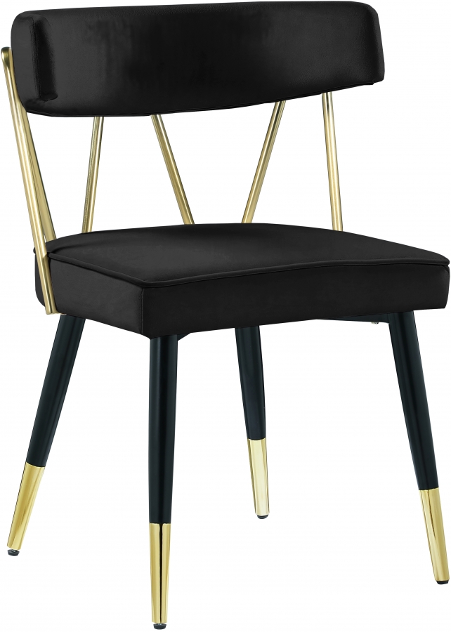 Rheingold Velvet Upholstered Dining Chair