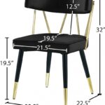 Rheingold Velvet Upholstered Dining Chair