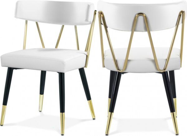 Rheingold Vegan Leather Upholstered Dining Chair