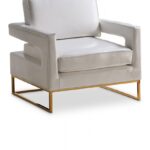 Amelia Vegan Leather Upholstered Accent Chair