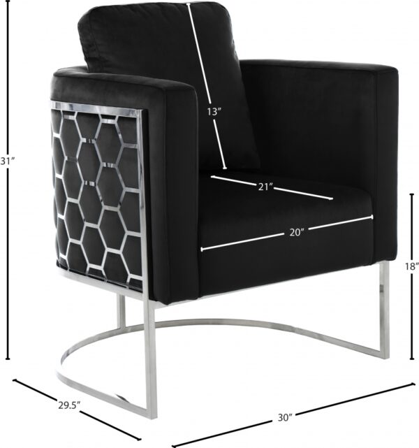 Casa Velvet Upholstered Chair