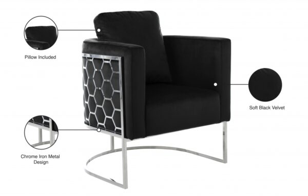 Casa Velvet Upholstered Chair