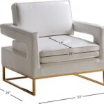 Amelia Vegan Leather Upholstered Accent Chair