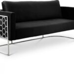 Casa 75.5" Velvet Upholstered Sofa