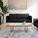 Casa 75.5" Velvet Upholstered Sofa