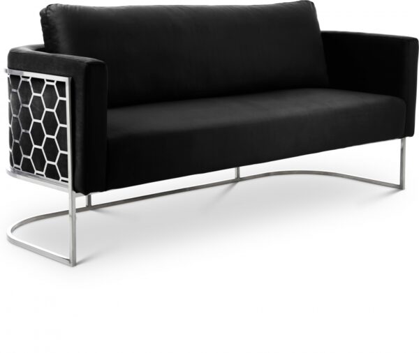 Casa 75.5" Velvet Upholstered Sofa