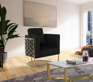 Casa Velvet Upholstered Chair