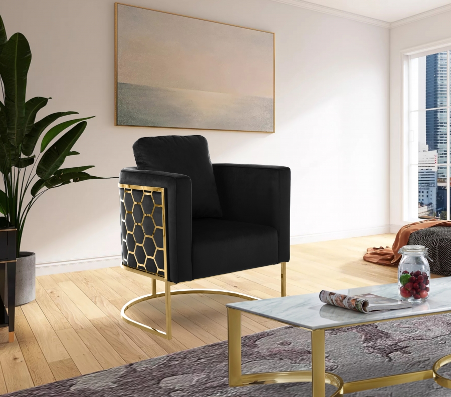 Casa Velvet Upholstered Chair