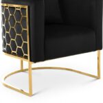 Casa Velvet Upholstered Chair