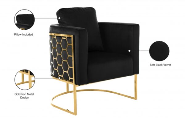 Casa Velvet Upholstered Chair