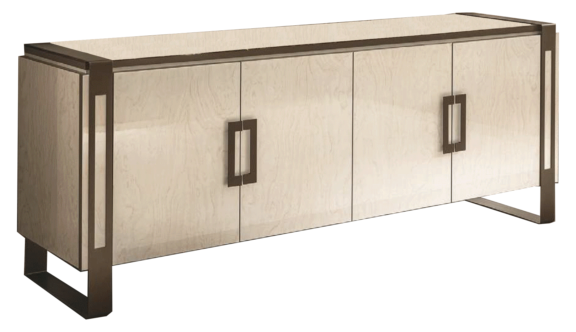 Poesia 4 Door Buffet /light grain top/