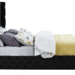 Savan Velvet Upholstered Bed