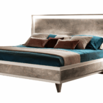 Bed Queen size with Wooden HB 60x190/200 cm.