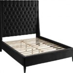 Fritz Velvet Upholstered Bed