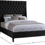 Fritz Velvet Upholstered Bed