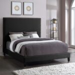 Harlie Velvet Upholstered Bed